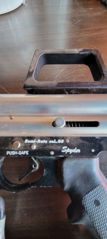 Old School Spyder Paintball Gun Untested