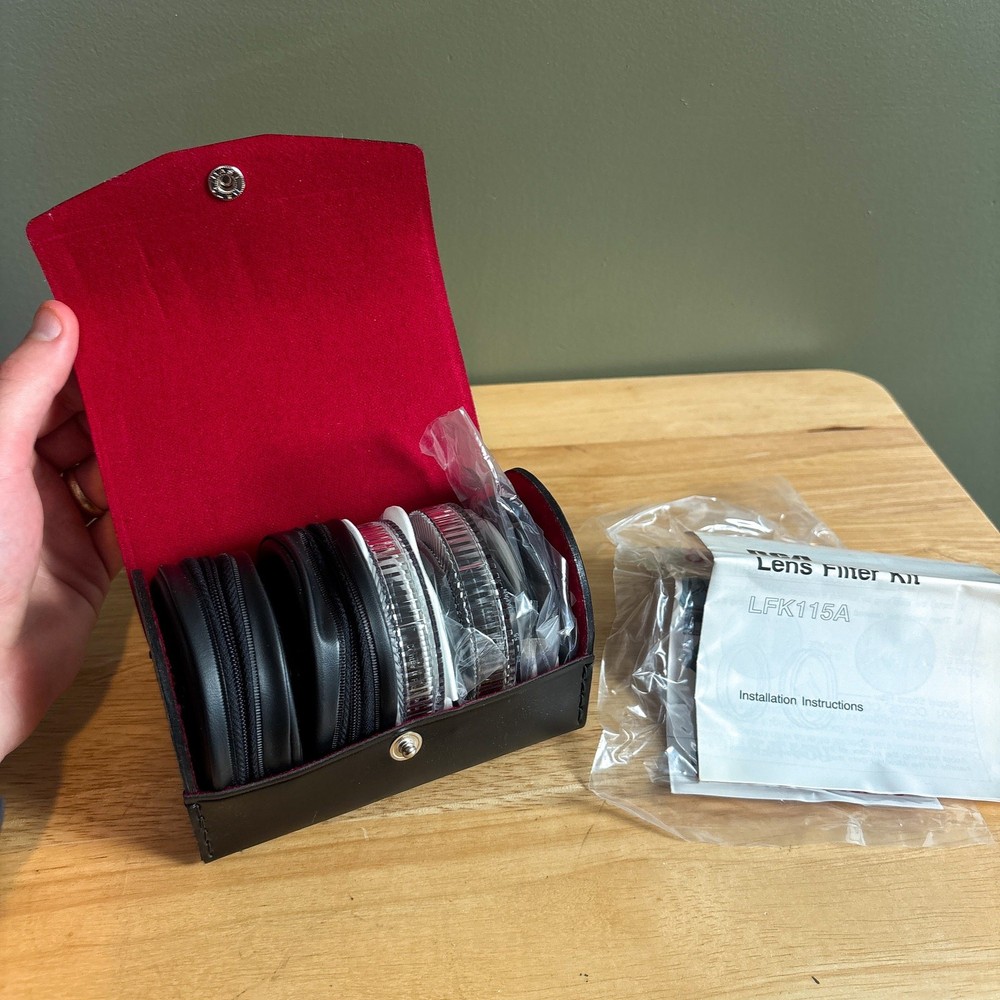 RCA Lens Filter Kit LFK 115A Tele Conversion Lens Kit Camera Accessories Bundle