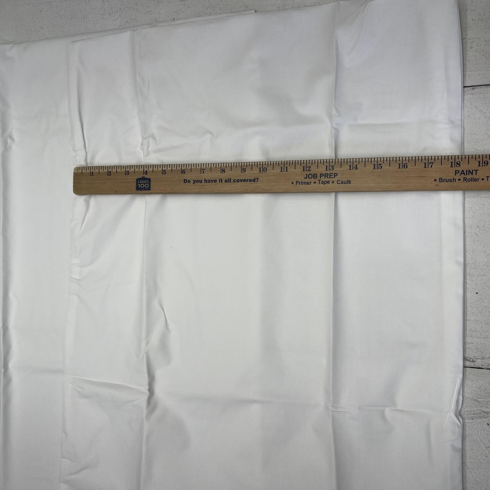 AllerEase Pillow Protector Standard 100% Cotton White Zipper Hypoallergenic 2pk