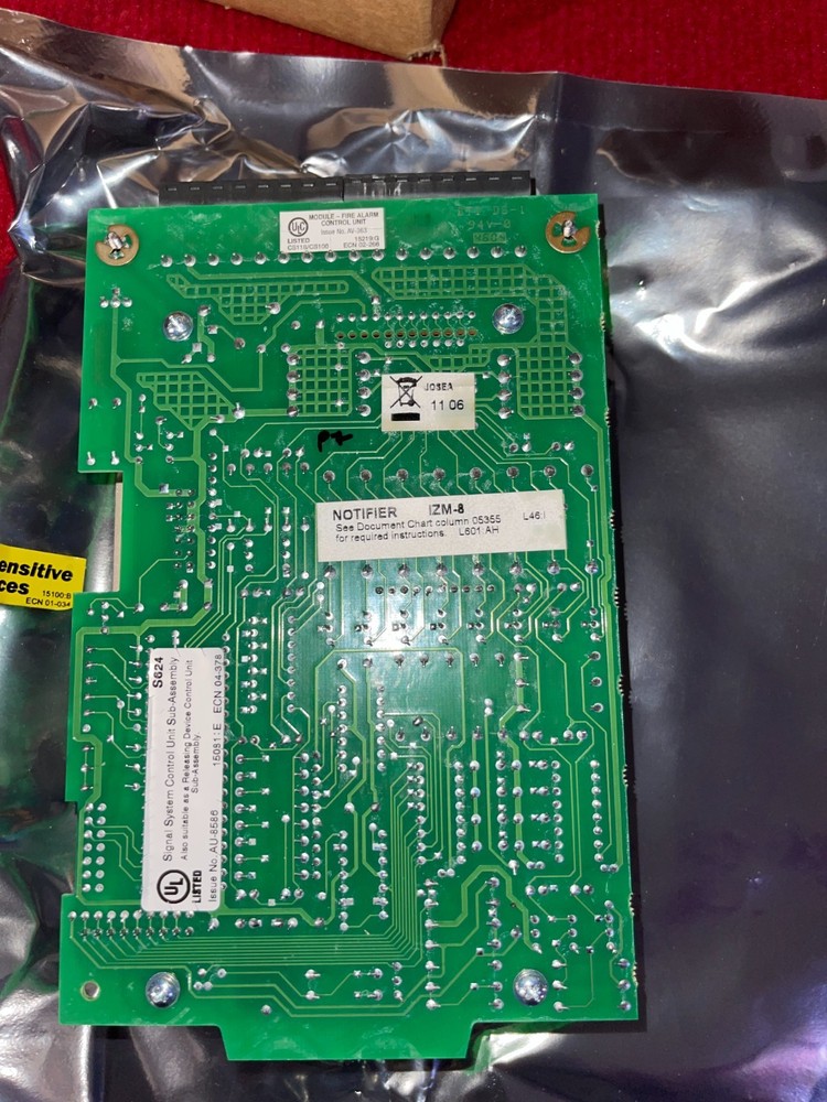 Notifier IZM-8 Fire Alarm Initiating Zone Expander Module