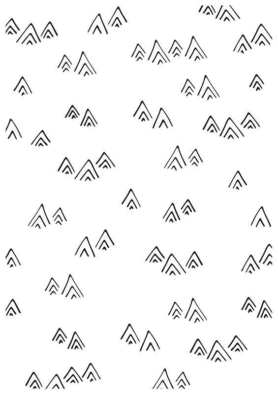 Kaisercraft Embossing Folder 4"X6" Mountains