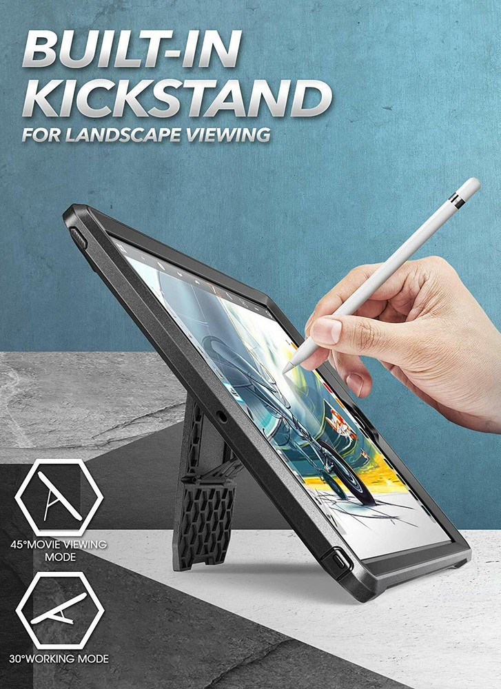 For iPad 10.2 2019 / iPad 7th Gen Case, SUPCASE UB PRO Cover w/ Screen Protector