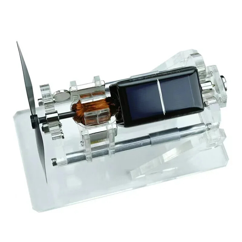 Technology Double-layer Fan Leaf Magnetic Levitation Solar Motor Dual Design