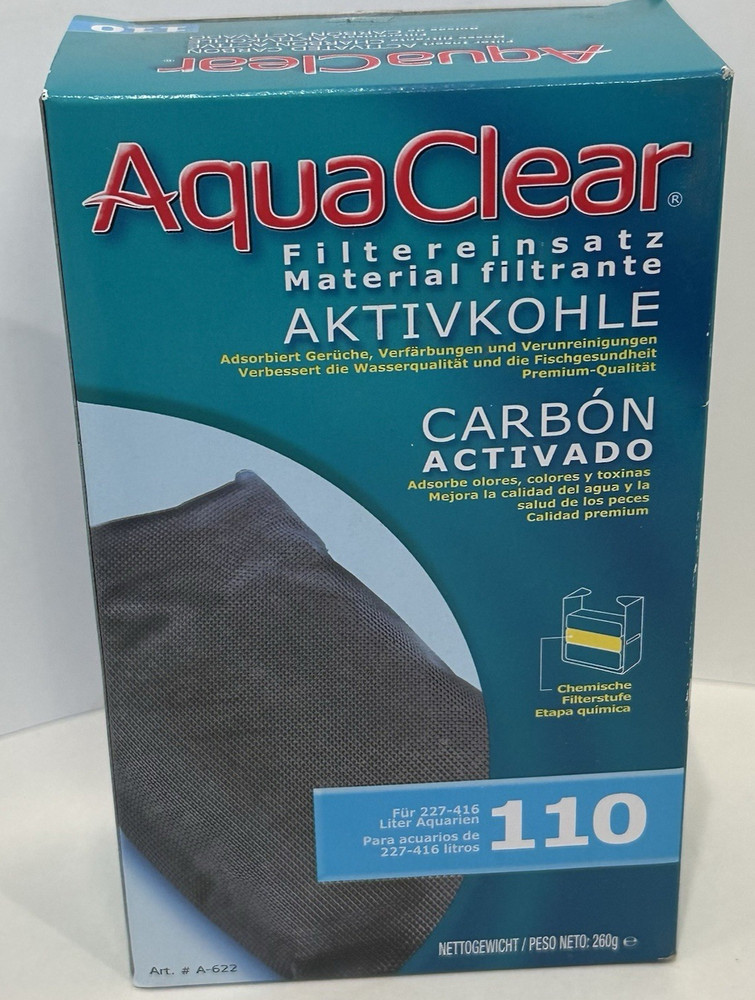 Aqua Clear AquaClear Activated Carbon Filter Inserts Replacement Chemical Sealed