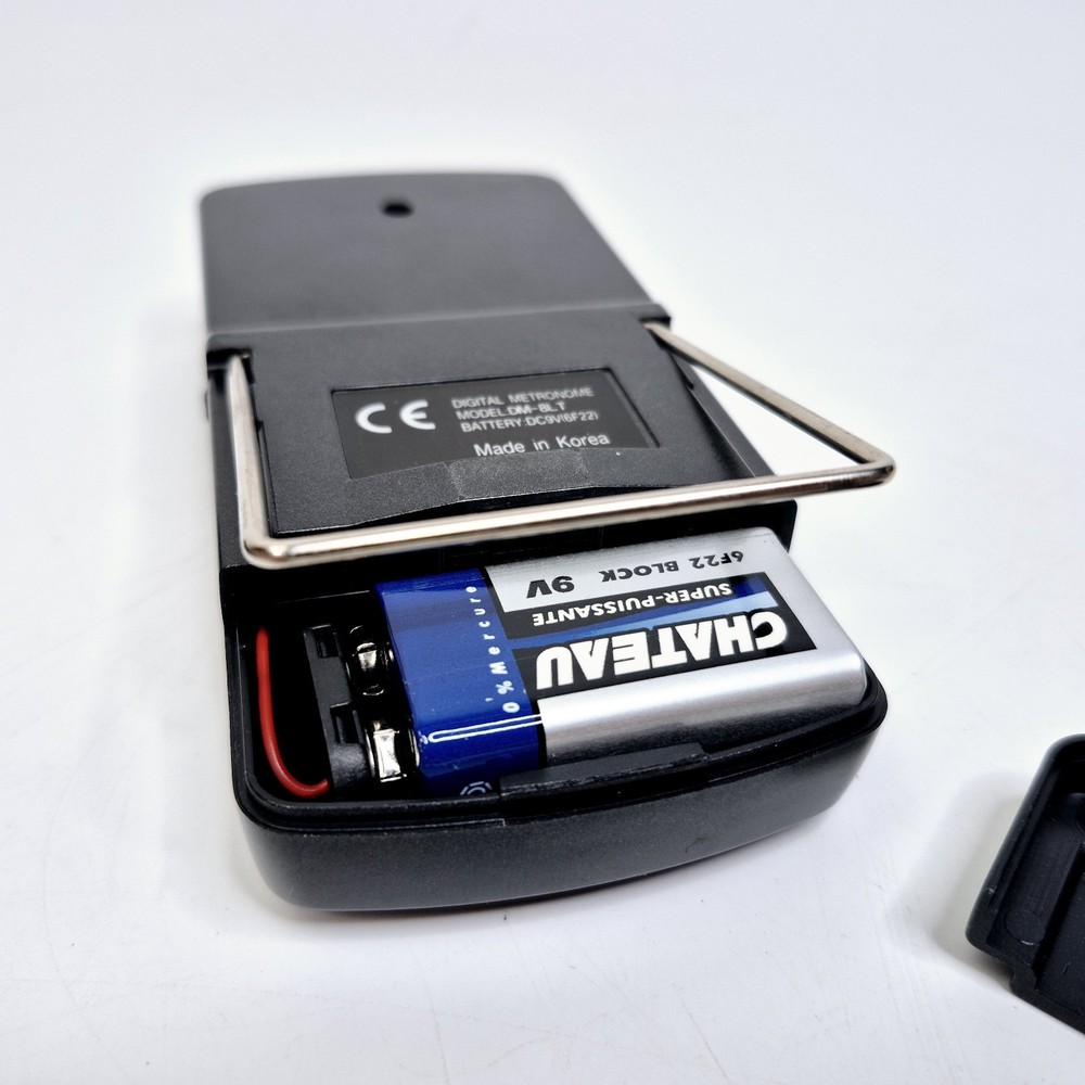 Intelli Multi-Function Metronome DM-8LT Beat Rhythm Pitch Black