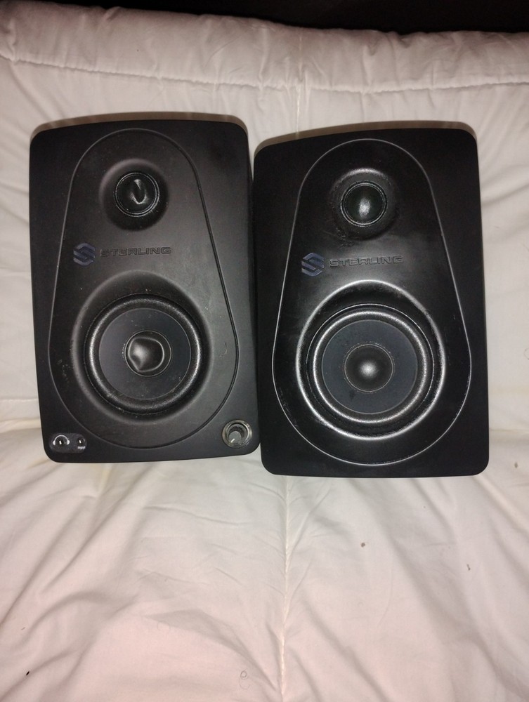 Sterling Desktop Speakers - MX3 - Black