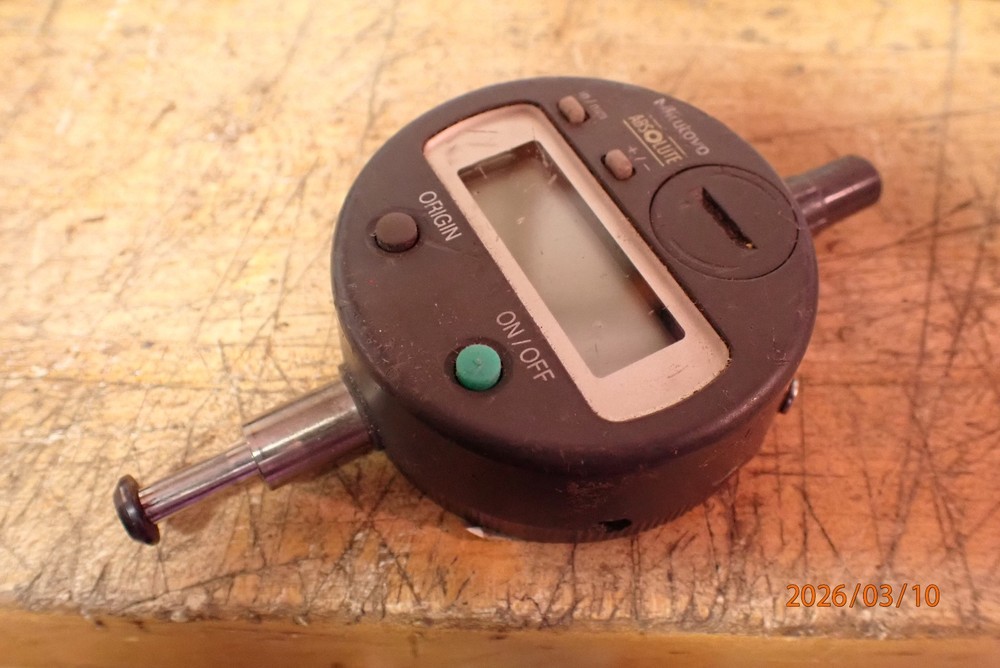 MITUTOYO DIGITAL DIAL INDICATOR MACHINIST TOOLING