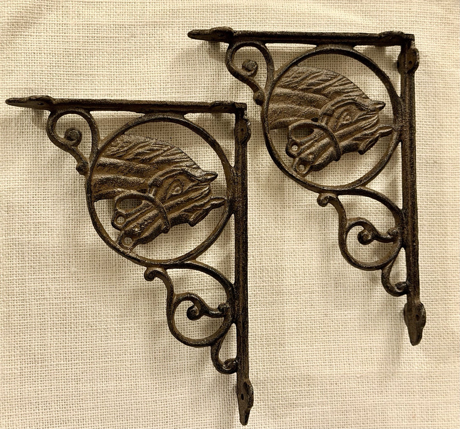 1 Horse Shelf Bracket Corbel Shelf Braces Western Decor Farmhouse Decor Rustic