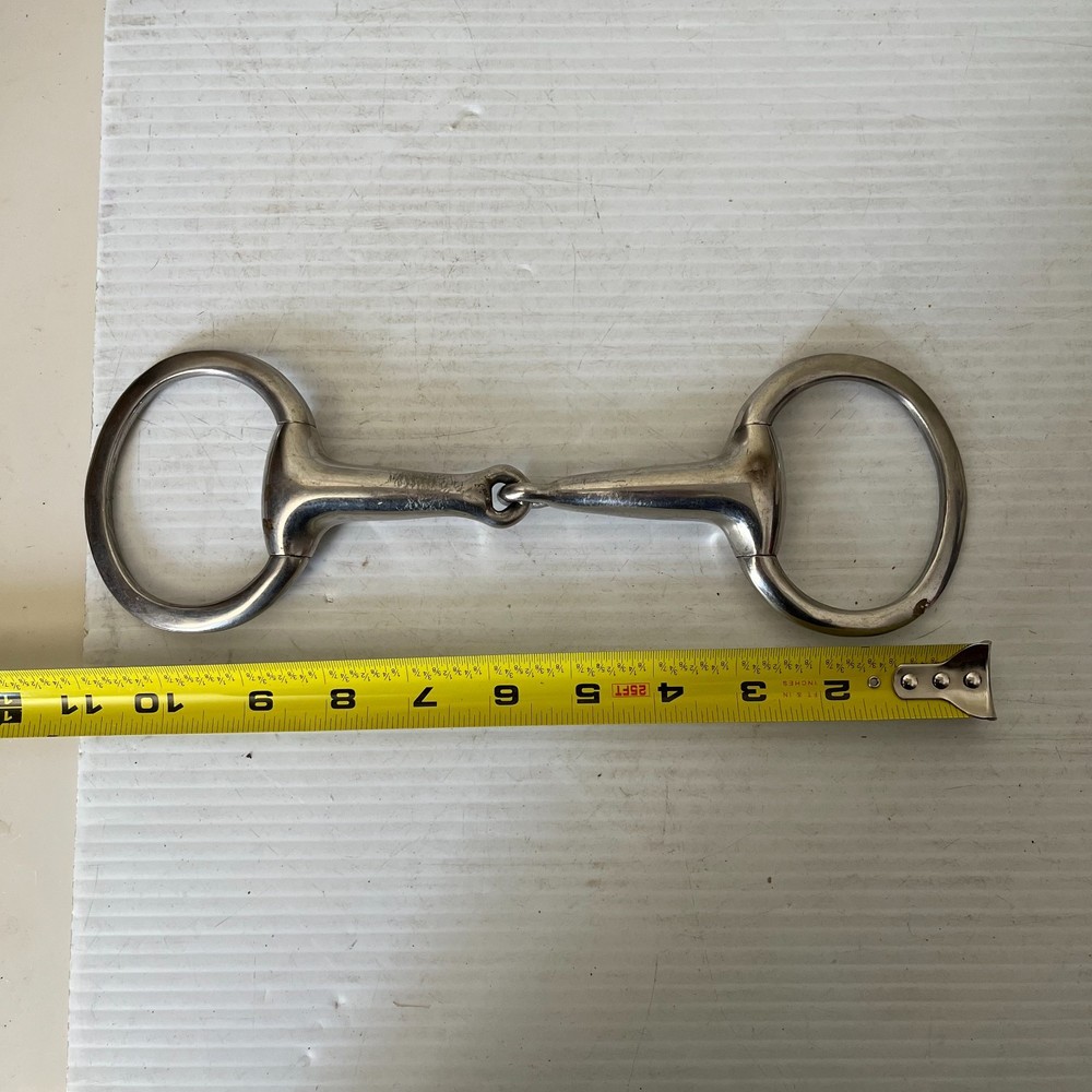 Stubben Single Jointed Eggbutt 5"