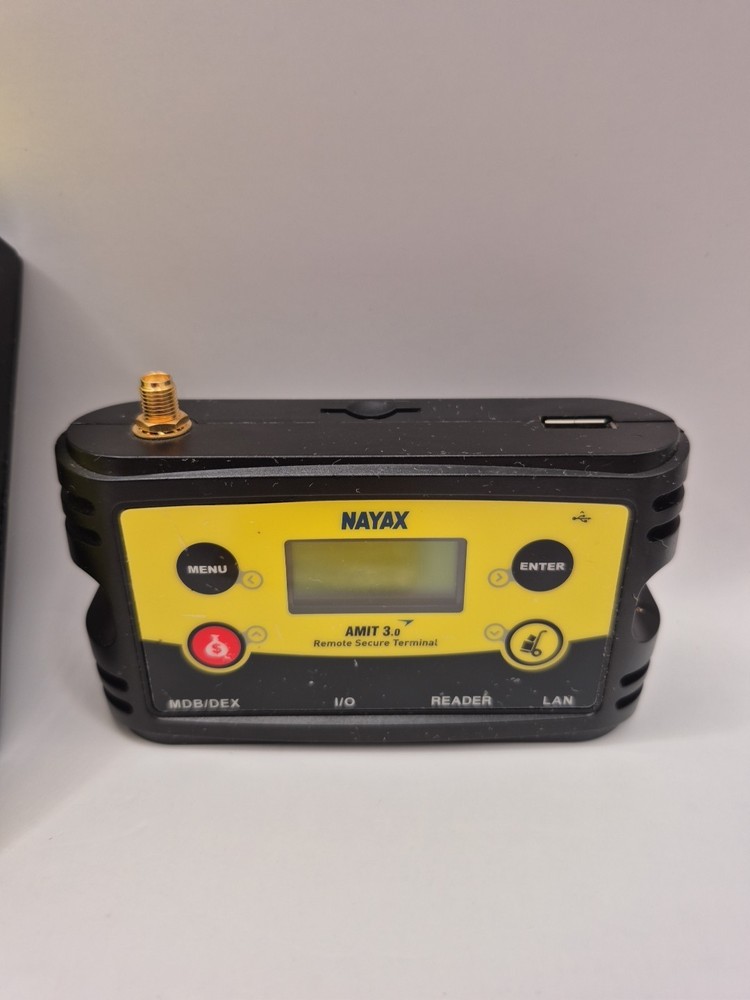 nayax vpos touch credit card reader with Telemetry