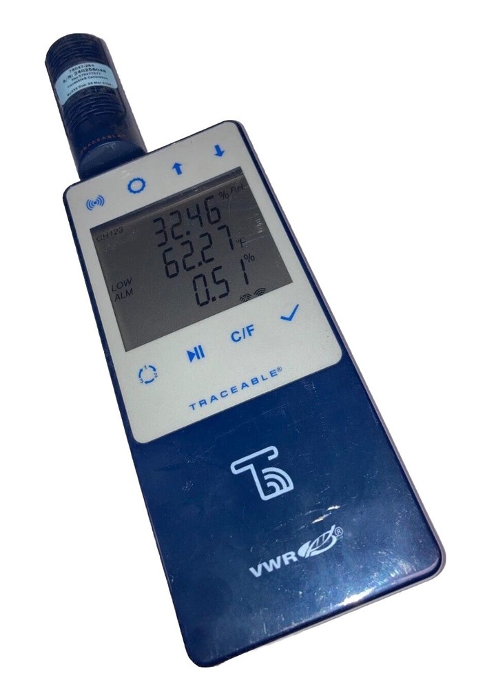 Traceable 6525/6 High-Range CO2/Temperature/Humidity Wi-Fi Data Logger - Used