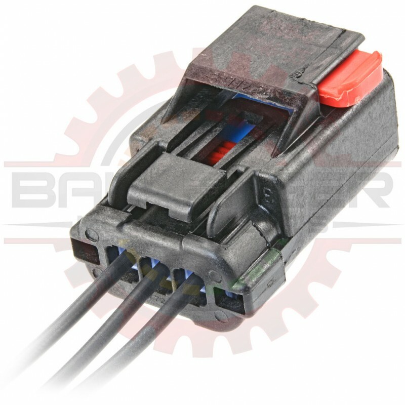 3 Way Ignition Coil, Headlight & CAM Sensor Plug For Chrysler # 5014007AB