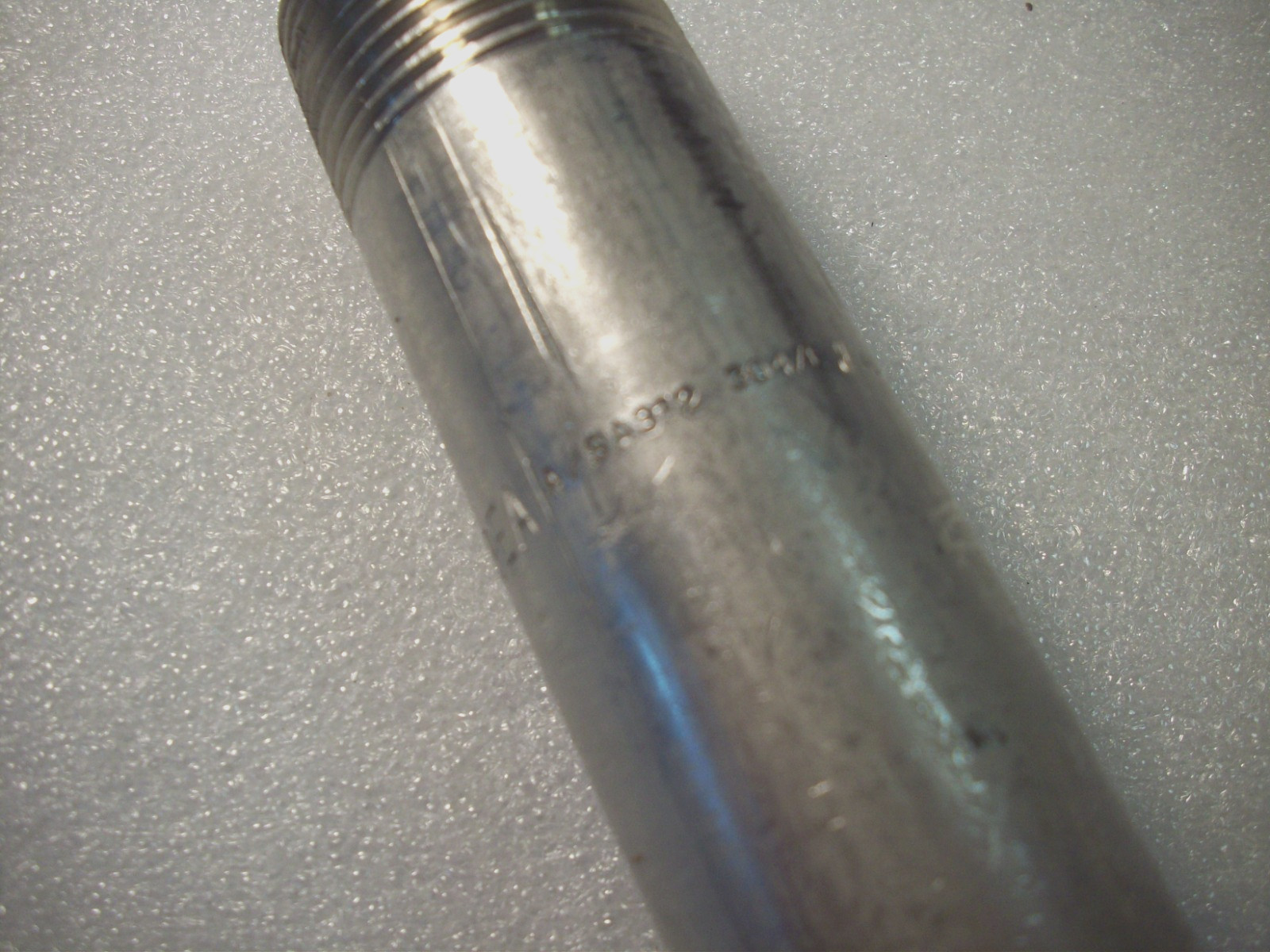 1" Mnpt X 5" Stainless Steel 304/L Pipe Nipple Sch 40
