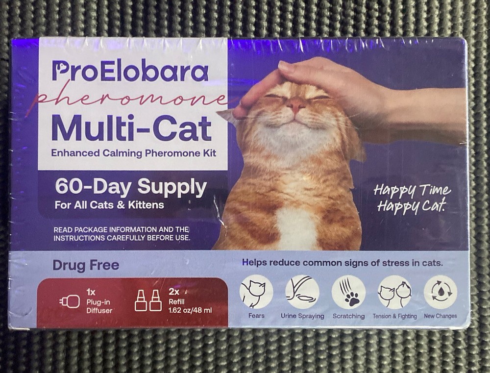 ProElobara Pheromone Multi-Cat Enhanced Calming Pheromone kit