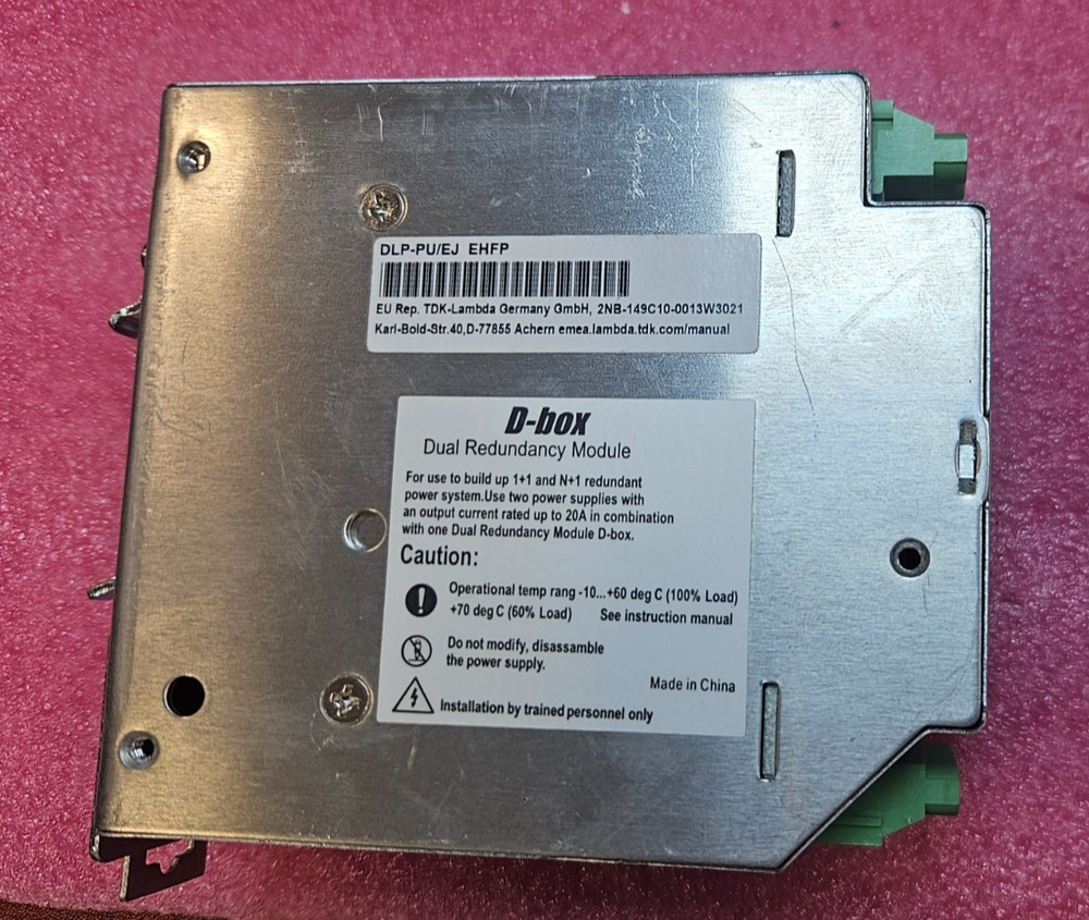 LAMBDA D-BOX DUAL REDUNDANCY MODULE DLP-PU/E EHFP