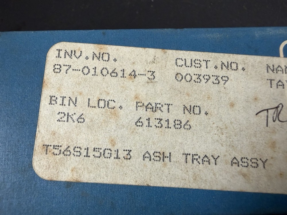 Triumph TR250, TR6 NOS Ashtray