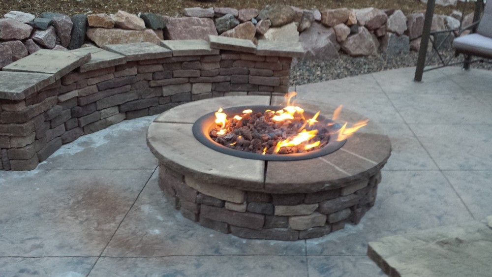 FR24CK: BASIC PROPANE DIY GAS FIRE PIT KIT & 24" LIFETIME WARRANTED 316 BURNER