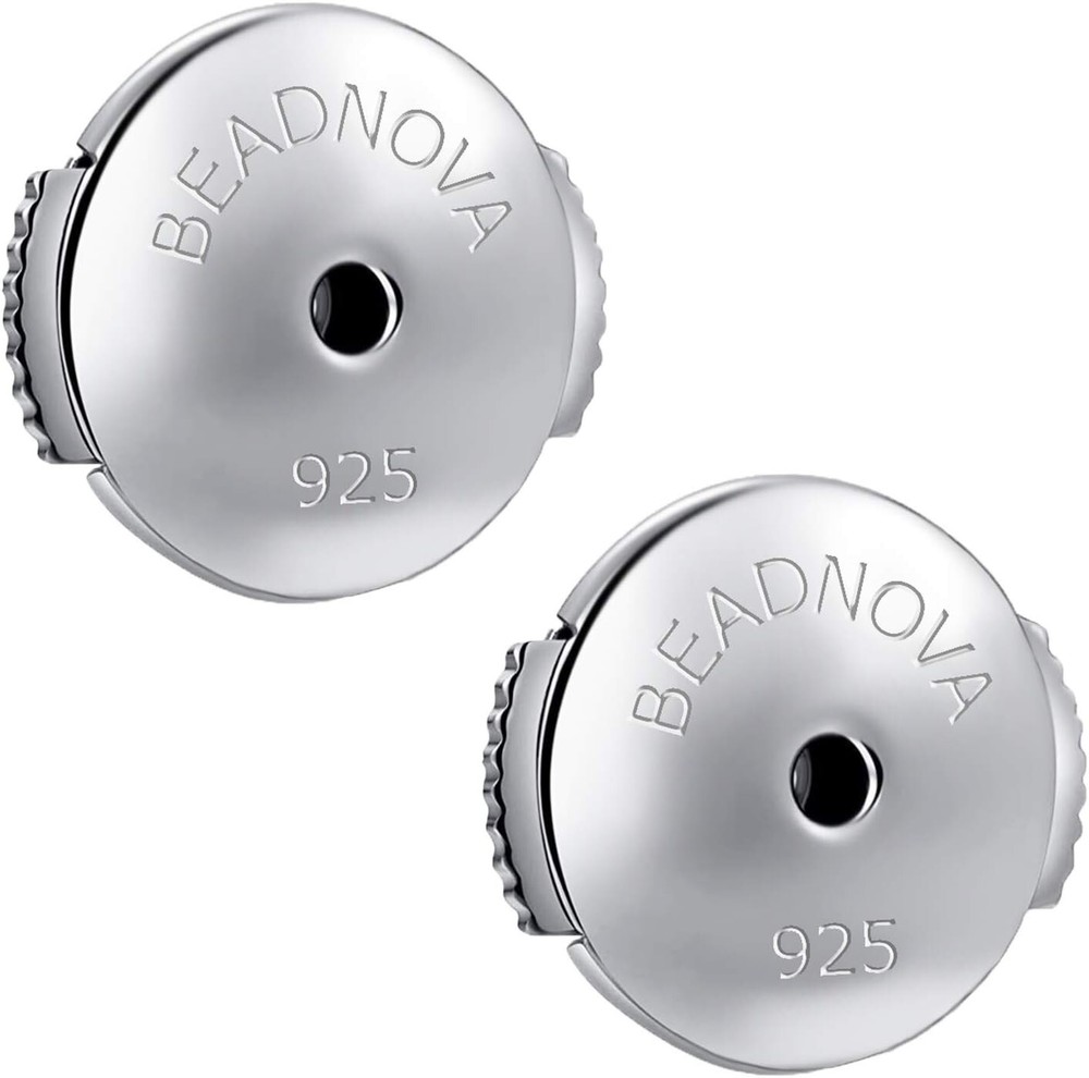 Locking Earring Backs 925 Sterling Silver Secure Earring Backs