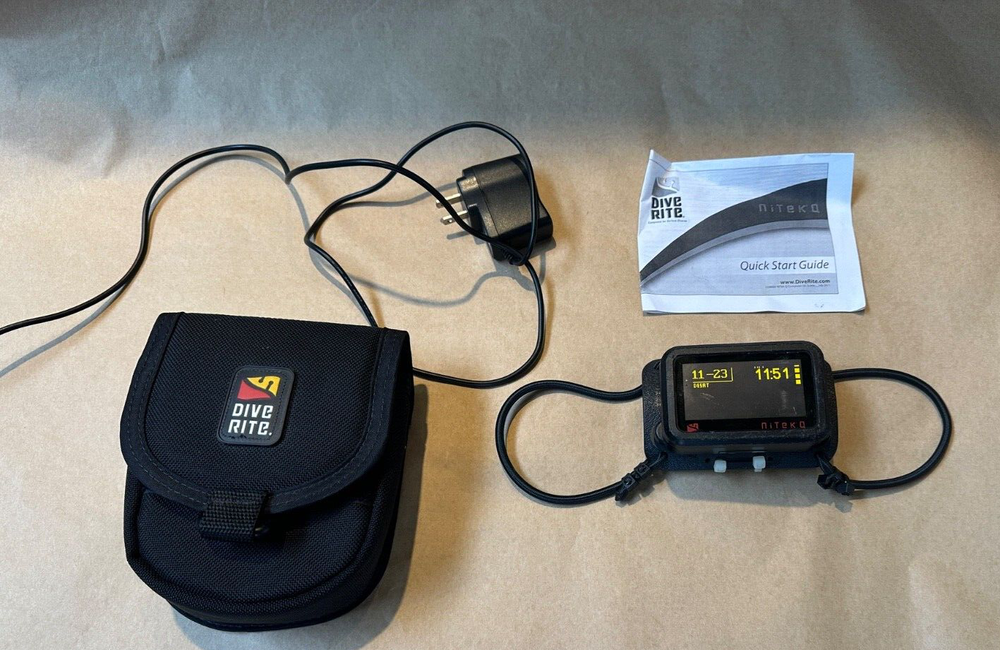 Dive Rite NiTek Q Techical Diving Computer Nitrox/Timix