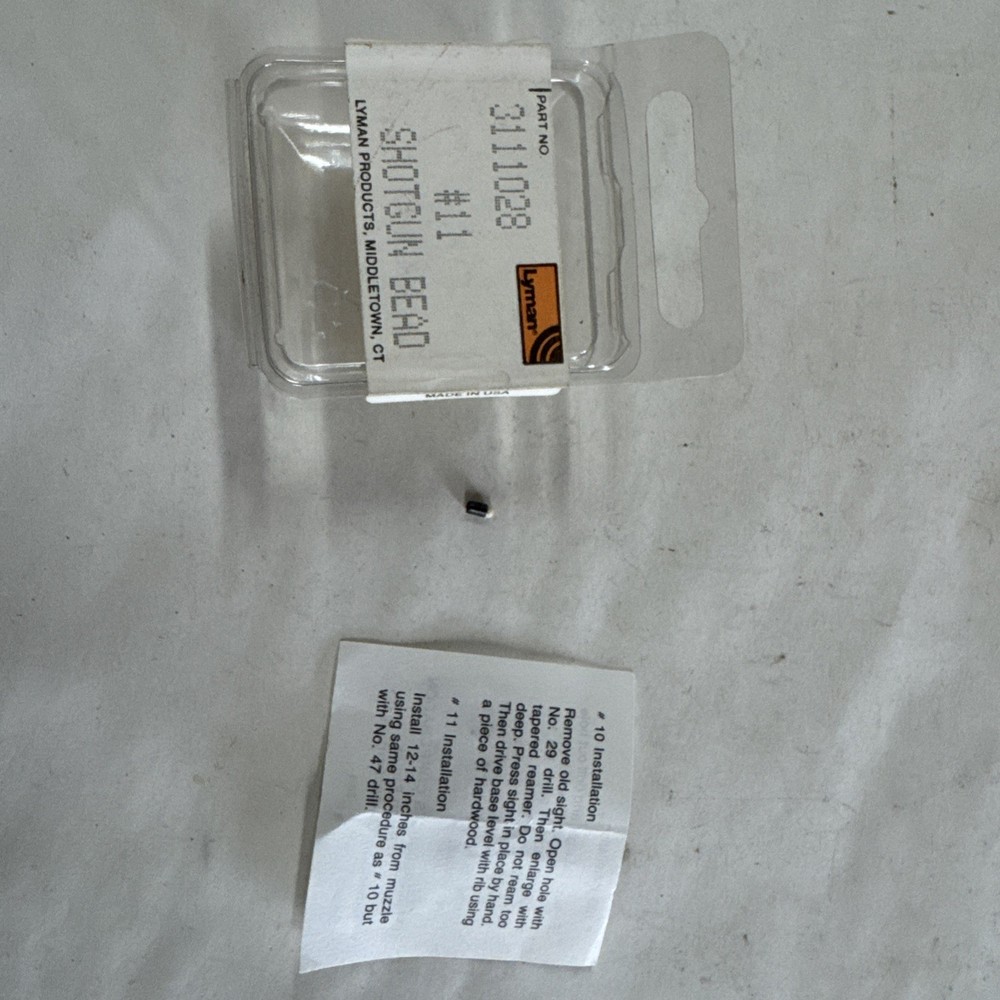 Lyman #11 Shotgun Bead