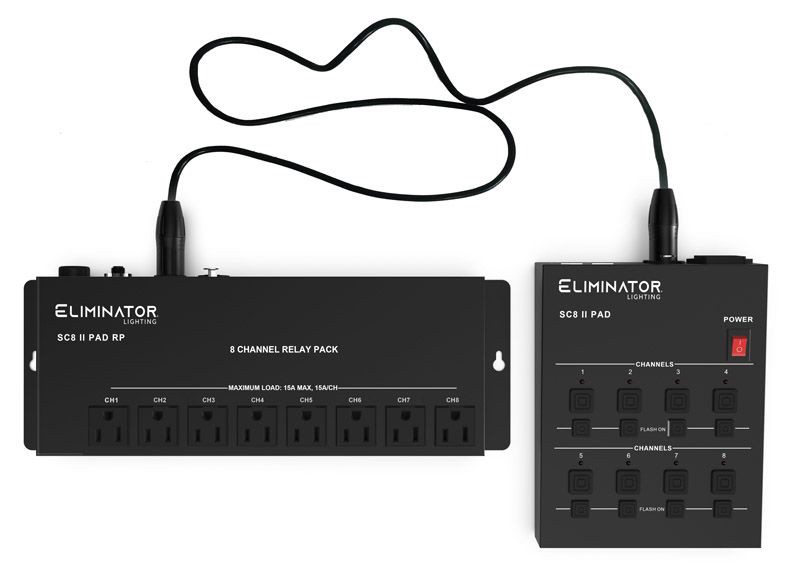 Eliminator Lighting ADJ SC8 II PAD SYSTEM Analog Lighting Controller System
