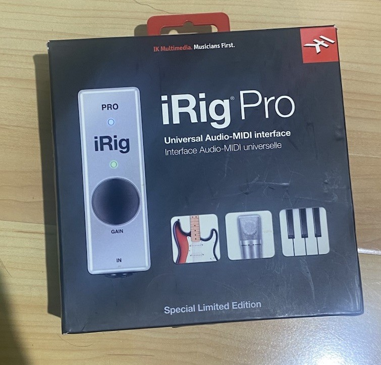 IK Multimedia iRig Pro Audio-MIDI Interface