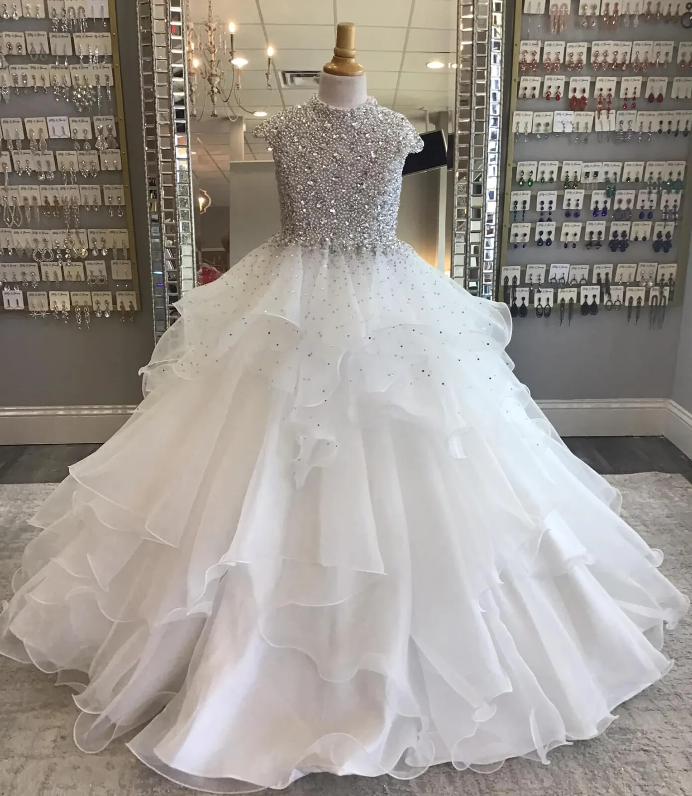 Jenniferwu Custom Made Girl Gown Dress Wedding Party Evening Pegeant Dance Gown