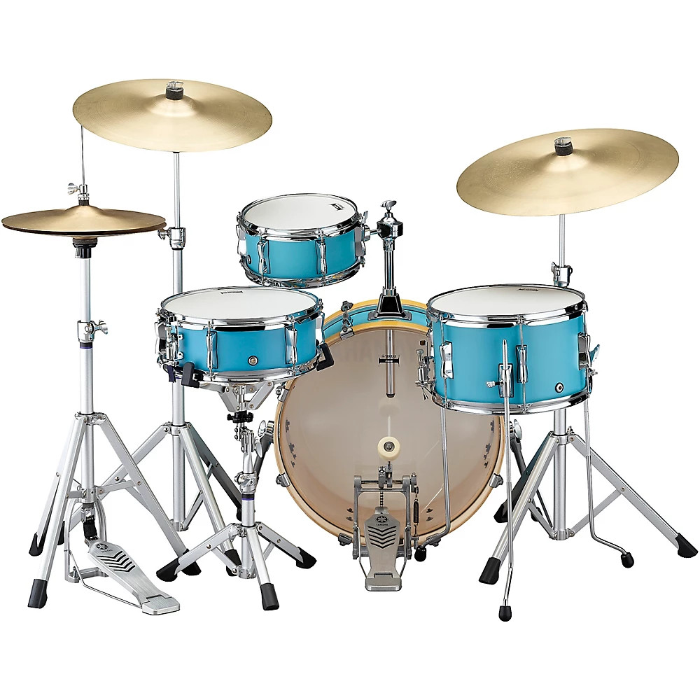 Yamaha Stage Custom Hip 4-Piece Shell Pack Matte Surf Green