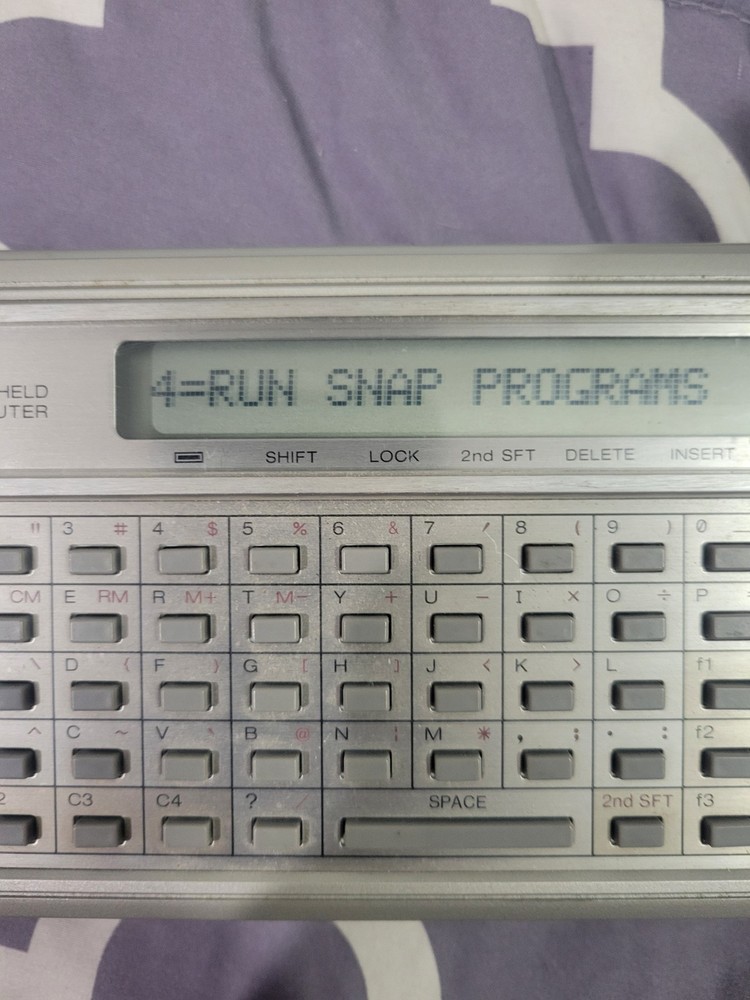 Panasonic HHC RL-H1400 Handheld Computer With Modules Printer Tested Working