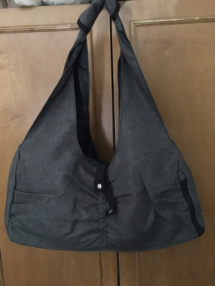 Dark grey 2 piece Gym bag