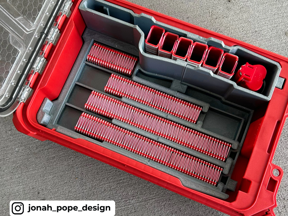 Milwaukee Packout Insert for M12 Cable Stapler (Insert Only)