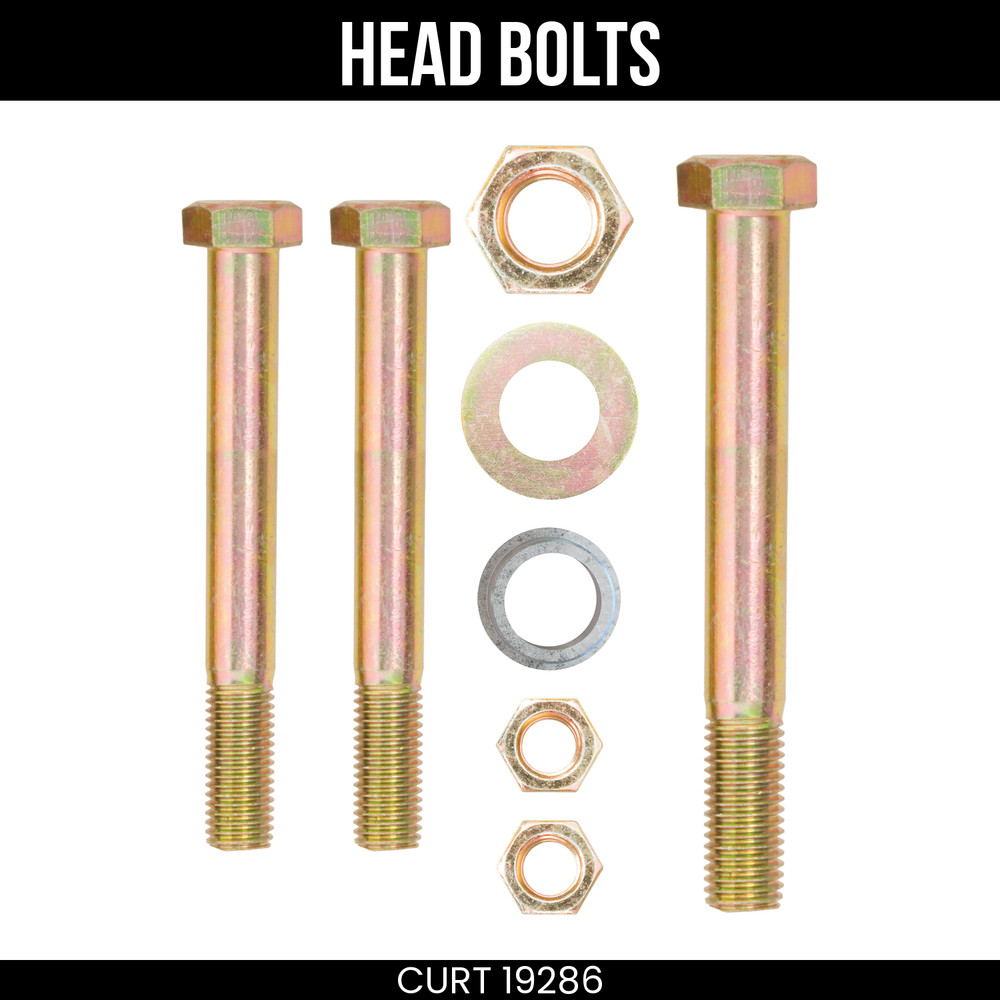CURT Replacement CrossWing 5th Wheel Head Bolts 19286