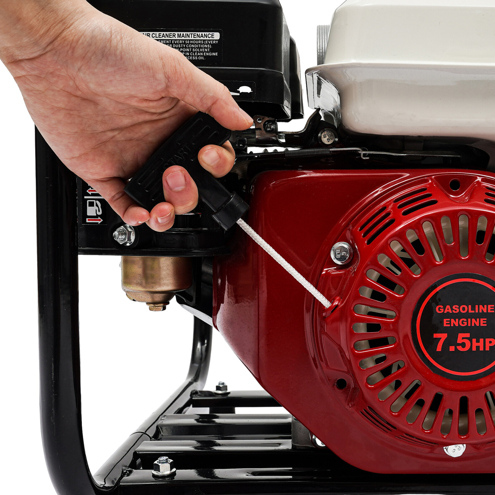 4 Stroke 7.5HP 3-Inch Gasoline Water Pump Semi-Trash Pump