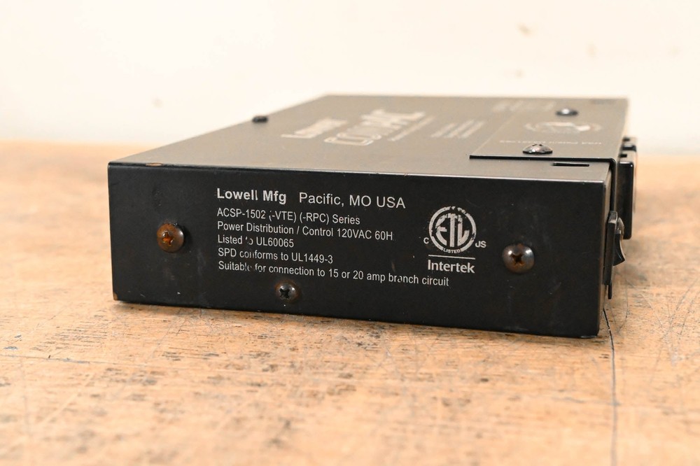 Lowell ACSP-1502-RPC Advanced Multi-Stage Surge Suppressor CG01MSK