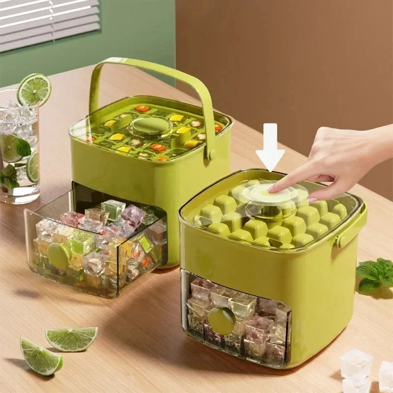 Portable Ice Maker Ice Cubes Making Machine Commercial Home