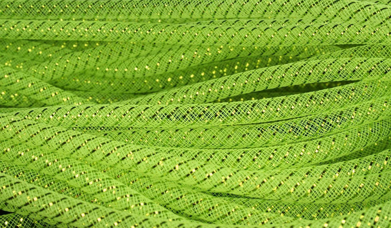 CYBERLOX 8mm Deco Mesh Tubing Flexible Party & Holiday Craft