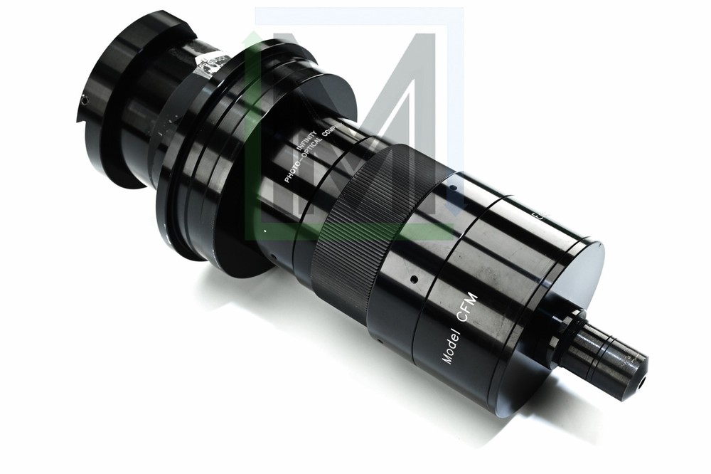 INFINITY ERECT IMAGE CFM W/S-VHS VIDEO MICROSCOPE CAMERA TV LENS ADAPTER