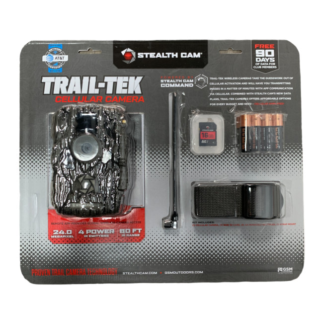 Trail-Tek STC-FATWV2 Cellular Camera 24 MP Stealth Cam