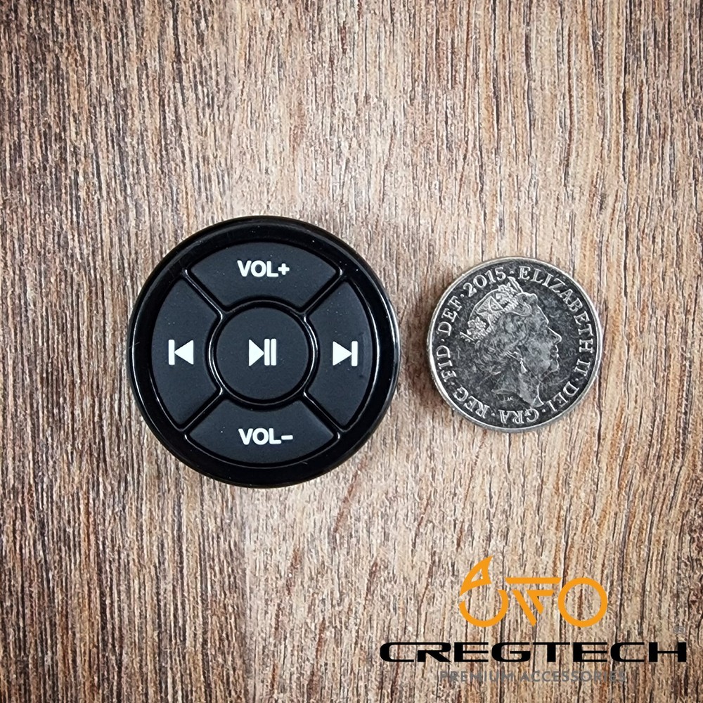 Bluetooth remote motorcycle helmet comms for Android iPhone ideal for Ruroc etc.