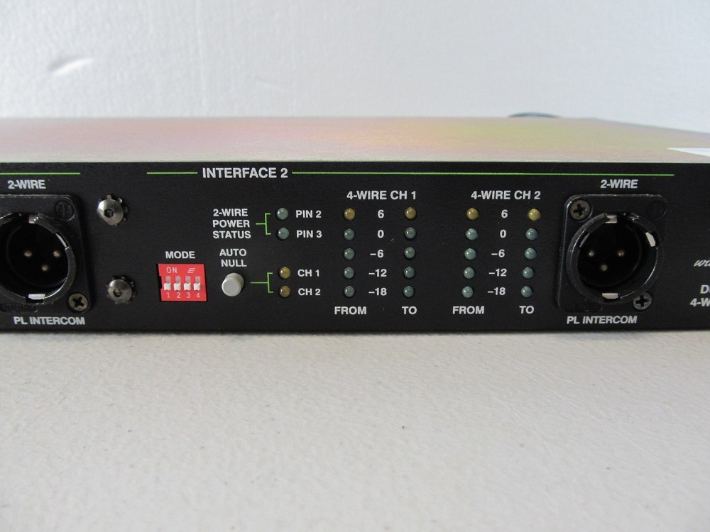 Studio Technologies 47 Interface Intercom Dual 2-Wire to 4-Wire Analog Audio