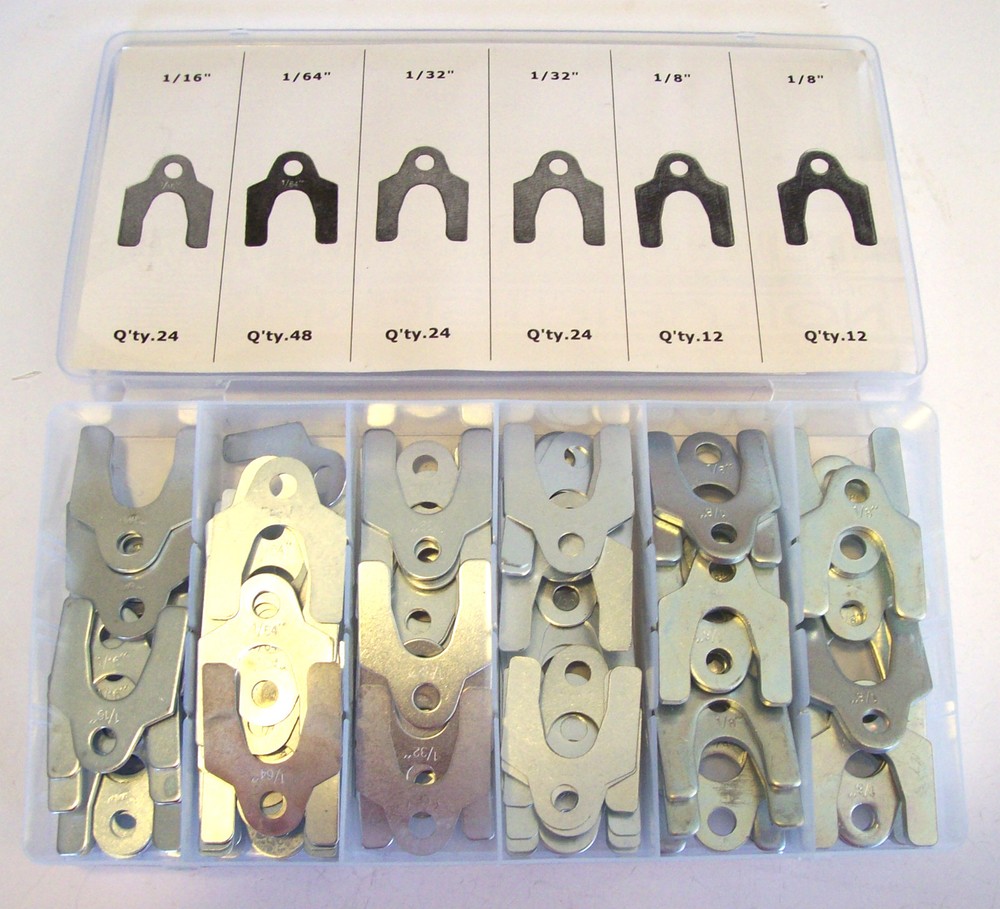 144pc ALIGNMENT BODY SHIM ASSORTMENT CAMBER CASTER TOE
