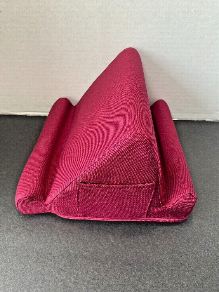 New Dual Angle Tablet Pillow w/Memory Foam Tablet Electronic Holder