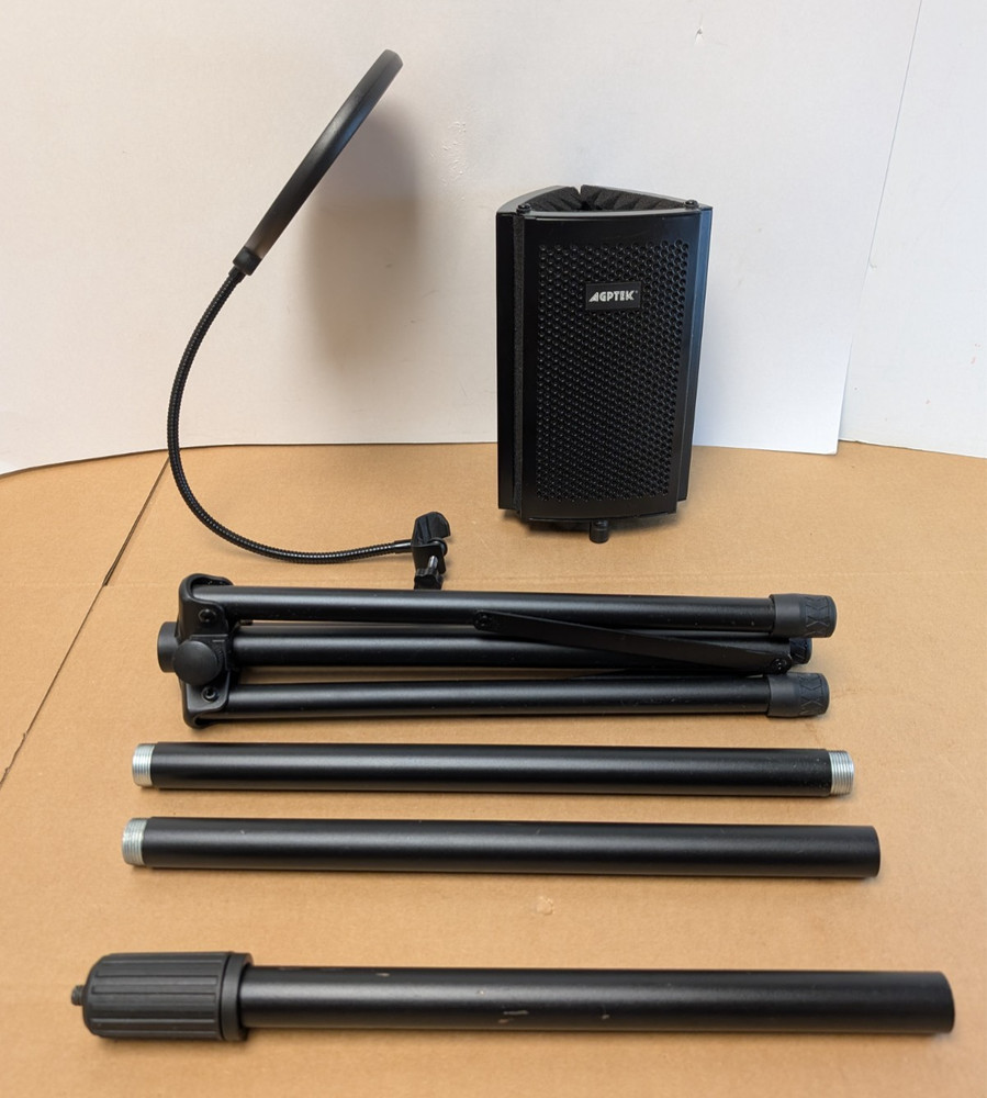 Agptek Upgraded Microphone Studio Recording Bundle