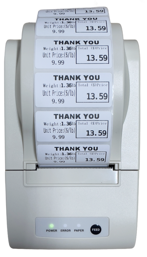 Compatible with CAS DLP-50 Label Printer S2000JR, S2000JR Pole Scale LST 8060