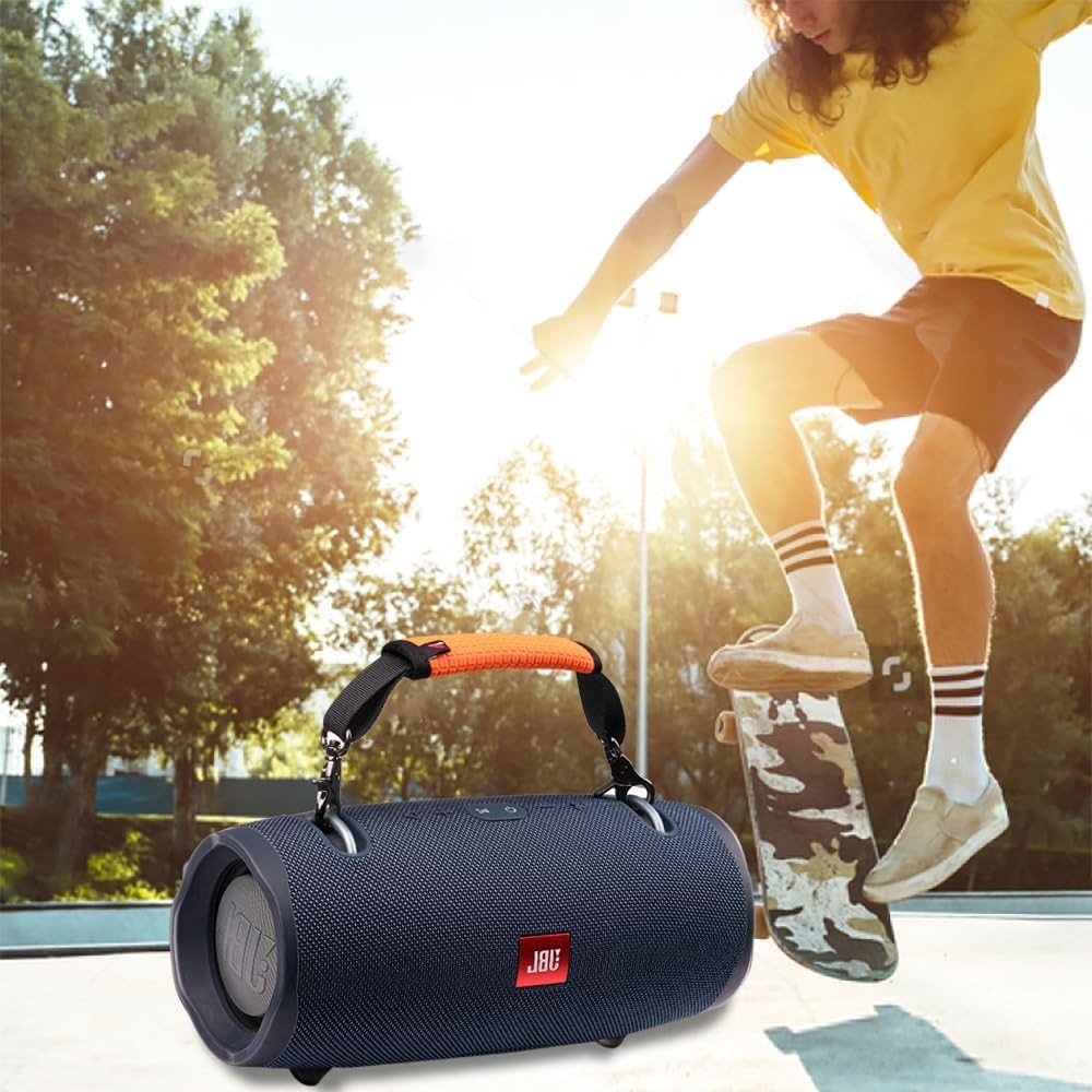 JBL Speaker Handle Strap & Shoulder Belt Replacement, Adjustable Blue