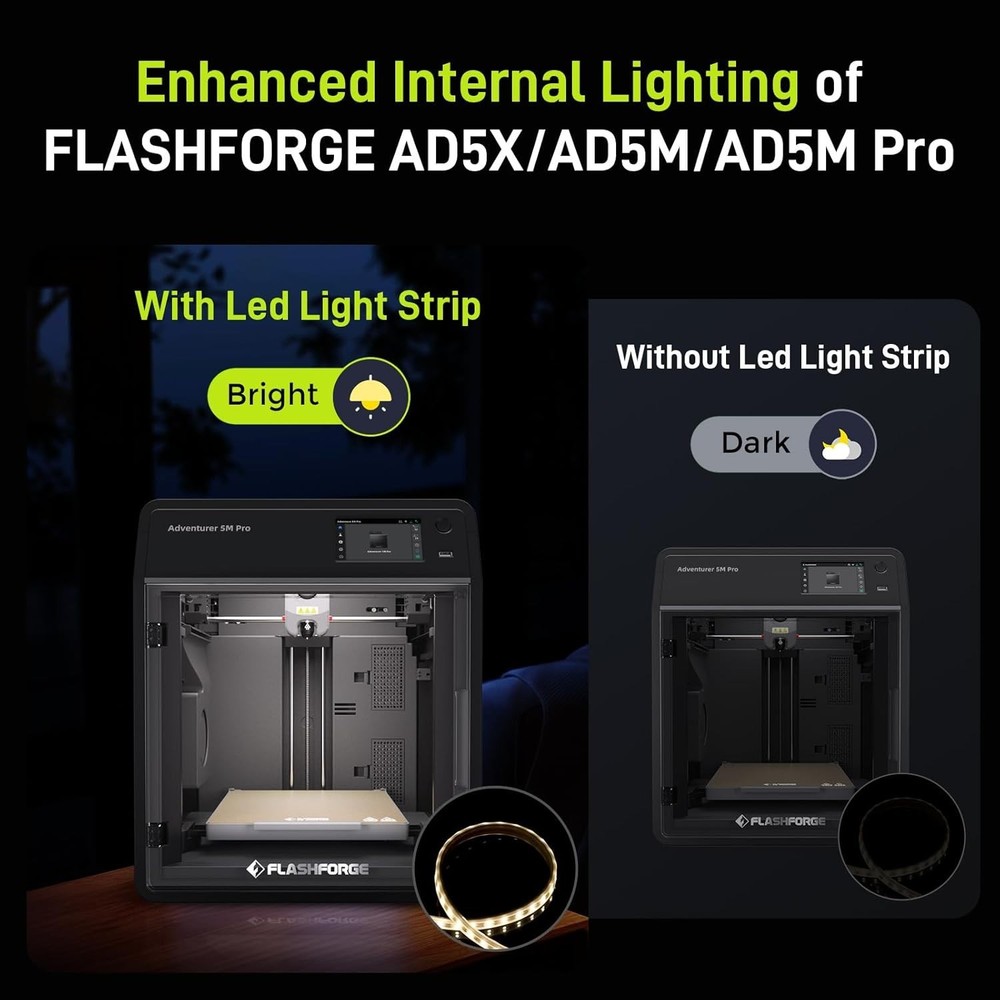 Official Flashforge Adventurer 5M Pro 3D Printer LED Light