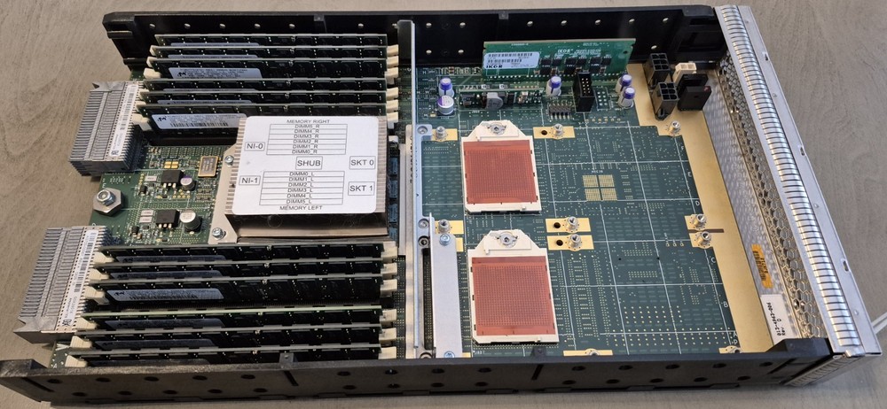 2 X SGI SILICON GRAPHICS ,030-2165-006,CPU MODULE , ALTIX 450, UNTESTED