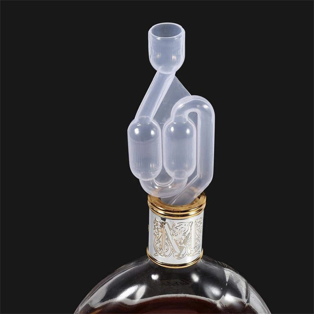 2PCS/Set Transparent One-way Home Plastic Beer Making Tool Equipment Airlock