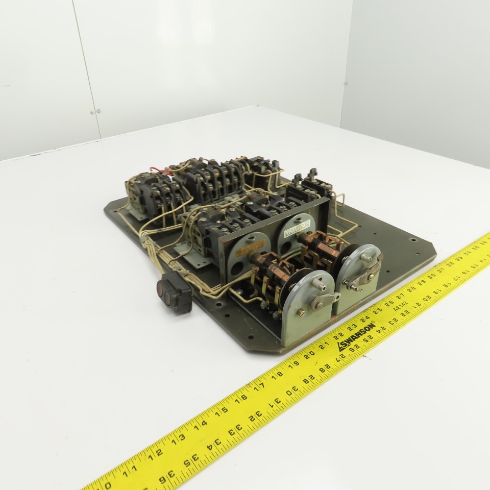 Hardinge AHC Automatic Chucker Electrical Control Motor Starter Panel