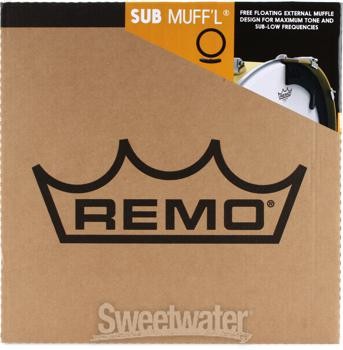 Remo External Sub Muffl Bass Drum System - 16"